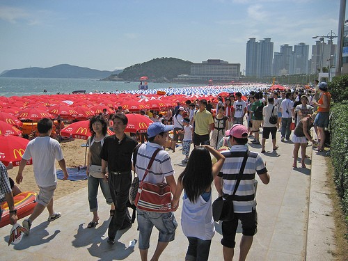 Une des plages les plus fréquentées au monde ! - 5 05 korea 68872 Une des plages les plus fréquentées au monde !