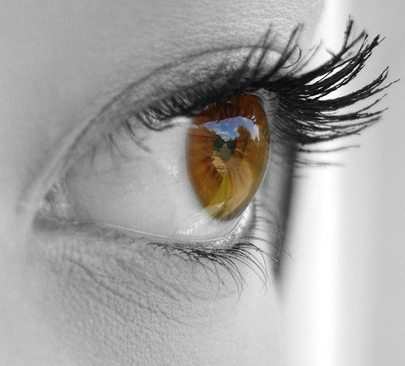 Photo dans le blanc des yeux ! Photo dans le blanc des yeux !